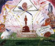 James Ensor Do nothing and Let Them Laugh oil on canvas